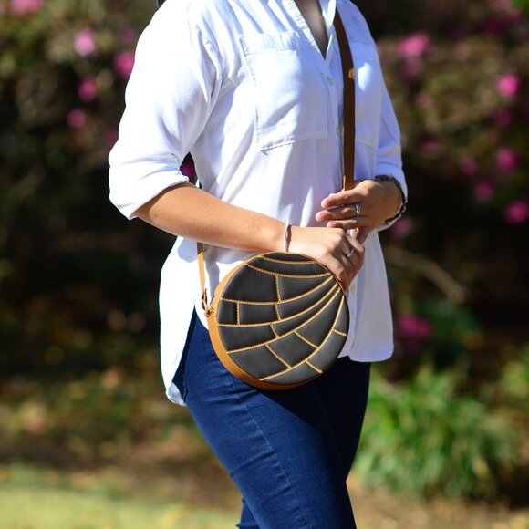 Handbags - Novelty Mexican Faux Leather Crossbody Bags - Conchas